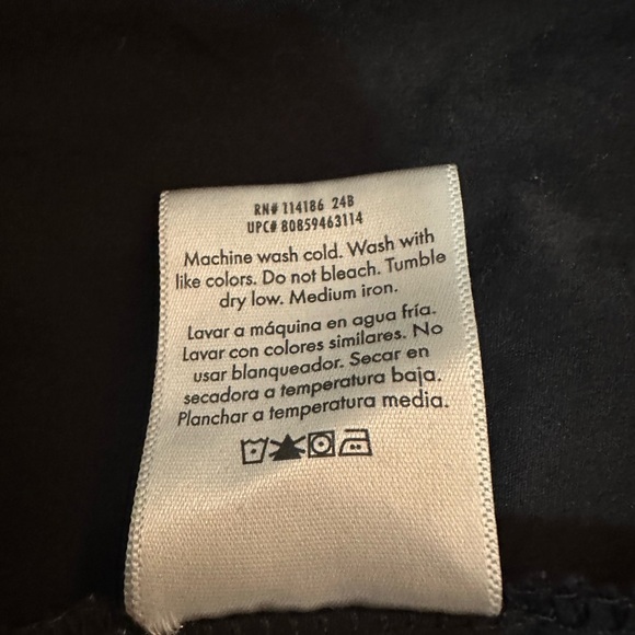 George  long sleeve blouse shirt women  button front size Small 4-6 - Picture 9 of 9